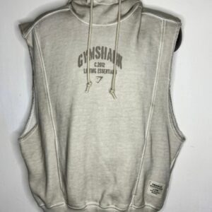 Hoodie desmangada beige